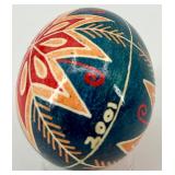 Set of 6 Hand-Painted Ukrainian Pysanky Eggs #5