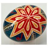 Set of 6 Hand-Painted Ukrainian Pysanky Eggs #5