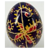 Set of 6 Hand-Painted Ukrainian Pysanky Eggs #5
