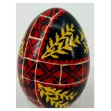 Set of 6 Hand-Painted Ukrainian Pysanky Eggs #6