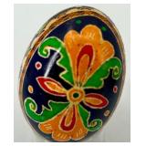Set of 6 Hand-Painted Ukrainian Pysanky Eggs #7