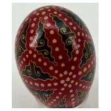 Set of 6 Hand-Painted Ukrainian Pysanky Eggs #7