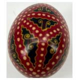 Set of 6 Hand-Painted Ukrainian Pysanky Eggs #7