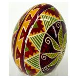 Set of 6 Hand-Painted Ukrainian Pysanky Eggs #7