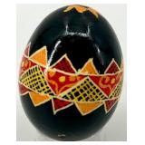 Set of 6 Hand-Painted Ukrainian Pysanky Eggs #7