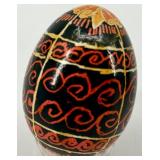 Set of 6 Hand-Painted Ukrainian Pysanky Eggs #8