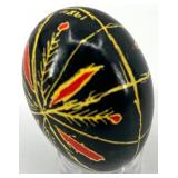 Set of 6 Hand-Painted Ukrainian Pysanky Eggs #8