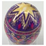 Set of 6 Hand-Painted Ukrainian Pysanky Eggs #8