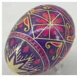 Set of 6 Hand-Painted Ukrainian Pysanky Eggs #8