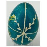 Set of 6 Hand-Painted Ukrainian Pysanky Eggs #8