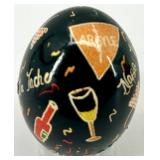 Set of 6 Hand-Painted Ukrainian Pysanky Eggs #9