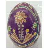 Set of 6 Hand-Painted Ukrainian Pysanky Eggs #9