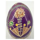 Set of 6 Hand-Painted Ukrainian Pysanky Eggs #9