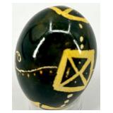 Set of 6 Hand-Painted Ukrainian Pysanky Eggs #9