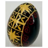 Set of 6 Decorated Ukrainian Pysanky Eggs #12