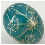 Set of 6 Decorated Ukrainian Pysanky Eggs #12