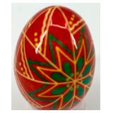Set of 6 Decorated Ukrainian Pysanky Eggs #12