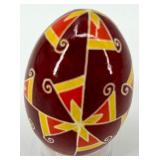 Set of 6 Decorated Ukrainian Pysanky Eggs #12
