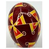 Set of 6 Decorated Ukrainian Pysanky Eggs #12