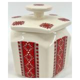 Ukrainian Arts by K.M.K. Ceramic Tableware Set with Folk Motifs