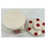 Ukrainian Arts by K.M.K. Ceramic Tableware Set with Folk Motifs