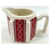 Ukrainian Arts by K.M.K. Ceramic Tableware Set with Folk Motifs
