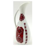 Ukrainian Arts by K.M.K. Ceramic Tableware Set with Folk Motifs