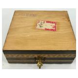 Set of 2 Spanish Marquetry Trinket Boxes with Geometric Inlay
