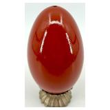 Vintage Russian Religious Icon and Painted Saint Nicholas Egg Set