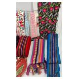 Collection of Decorative Sewing Ribbons and Trims Assorted Styles
