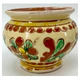 Collection of Vintage Eastern European Folk Art Decor Items including Ukrainian