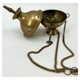 Collection of Vintage Eastern European Folk Art Decor Items including Ukrainian