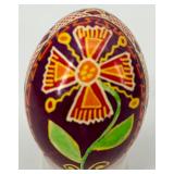Set of 6 Hand-Painted Ukrainian Pysanky Easter Eggs #13