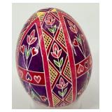 Set of 6 Hand-Painted Ukrainian Pysanky Easter Eggs #13