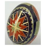 Set of 6 Handcrafted Ukrainian Pysanky Decorated Eggs #14