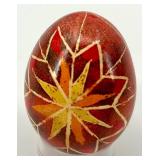 Set of 6 Handcrafted Ukrainian Pysanky Decorated Eggs #14