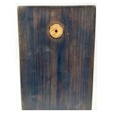 Vintage Carved Wooden Icon Plaque and USSR Marquetry Box Set