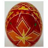 Set of 6 Handcrafted Ukrainian Style Pysanky Easter Eggs #15