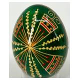 Set of 6 Handcrafted Ukrainian Style Pysanky Easter Eggs #15