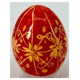 Set of 6 Handcrafted Ukrainian Style Pysanky Easter Eggs #15