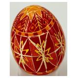 Set of 6 Handcrafted Ukrainian Style Pysanky Easter Eggs #15