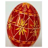 Set of 6 Handcrafted Ukrainian Style Pysanky Easter Eggs #15