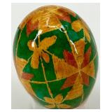 Set of 6 Hand-Painted Ukrainian Pysanky Easter Eggs #16