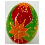 Set of 6 Hand-Painted Ukrainian Pysanky Easter Eggs #16