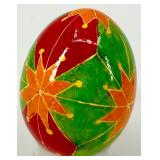 Set of 6 Hand-Painted Ukrainian Pysanky Easter Eggs #16