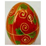 Set of 6 Hand-Painted Ukrainian Pysanky Easter Eggs #16