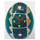 Set of 6 Handcrafted Ukrainian Pysanky Decorated Eggs #17