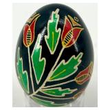 Set of 6 Handcrafted Ukrainian Pysanky Decorated Eggs #17