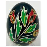 Set of 6 Handcrafted Ukrainian Pysanky Decorated Eggs #17