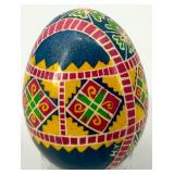 Set of 6 Handcrafted Ukrainian Pysanky Decorated Eggs #17